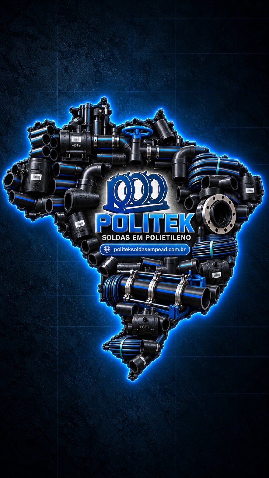 Politek Soldas em Polietileno - soluções em tubulações e conexões de PEAD